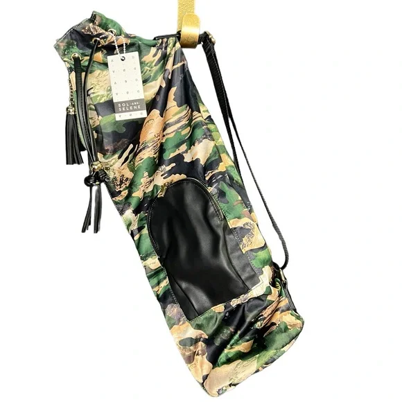Sol and Selene green camouflage Guru Yoga Mat Bag